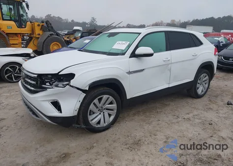 2023 Volkswagen Atlas Cross Sport 3.6L V6 Se W/Technology from USA, damaged, VIN 1V2JE2CA1PC227761